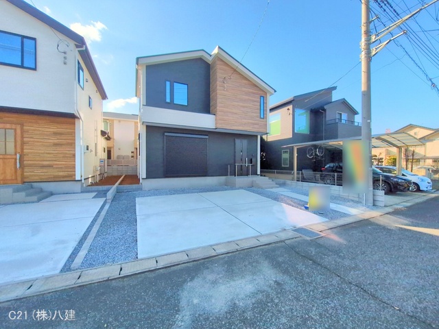 千葉県柏市柏の葉５丁目の新築戸建て完成写真 2025年12月16日撮影