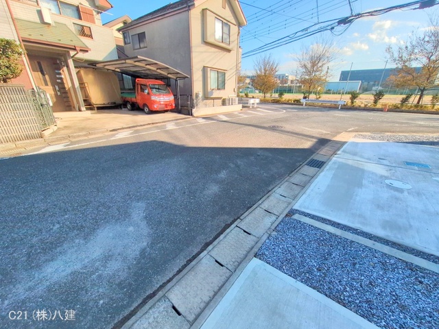 千葉県柏市柏の葉５丁目の新築戸建て完成写真 2025年12月16日撮影