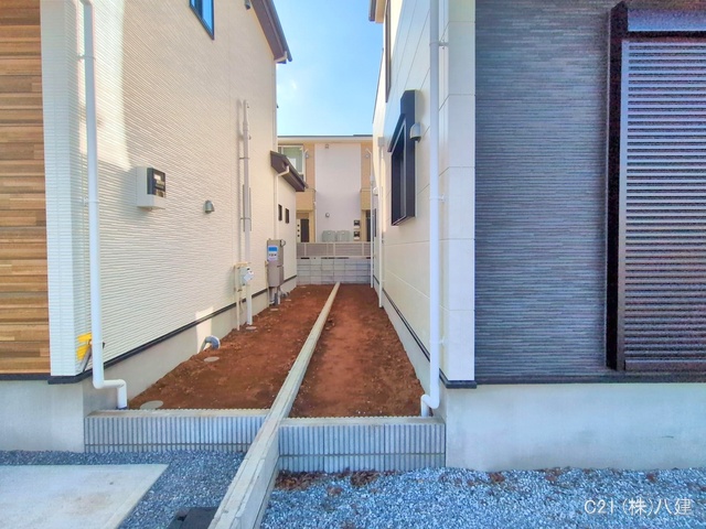 千葉県柏市柏の葉５丁目の新築戸建て完成写真 2025年12月16日撮影