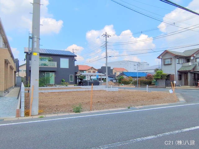 千葉県柏市柏の葉５丁目の新築戸建て更地・土地写真 2025年8月24日撮影
