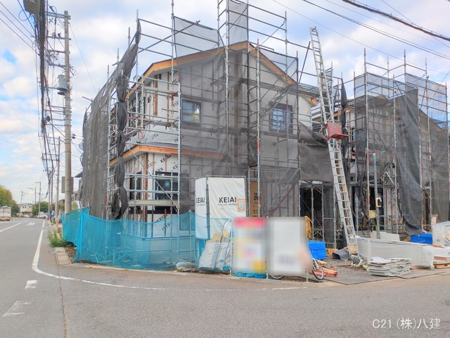 千葉県柏市柏の葉５丁目の新築戸建てシート写真 2025年10月23日撮影