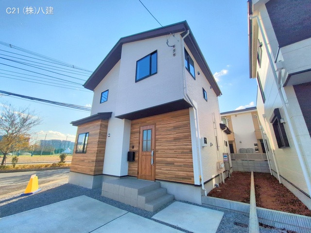 千葉県柏市柏の葉５丁目の新築戸建て完成写真 2025年12月16日撮影