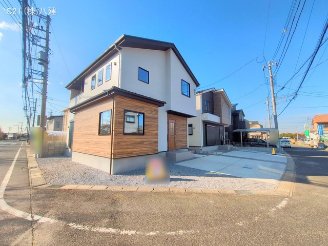 千葉県柏市柏の葉５丁目の新築戸建て完成写真 2025年12月16日撮影