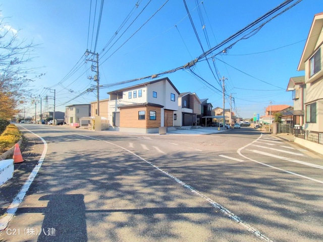 千葉県柏市柏の葉５丁目の新築戸建て完成写真 2025年12月16日撮影