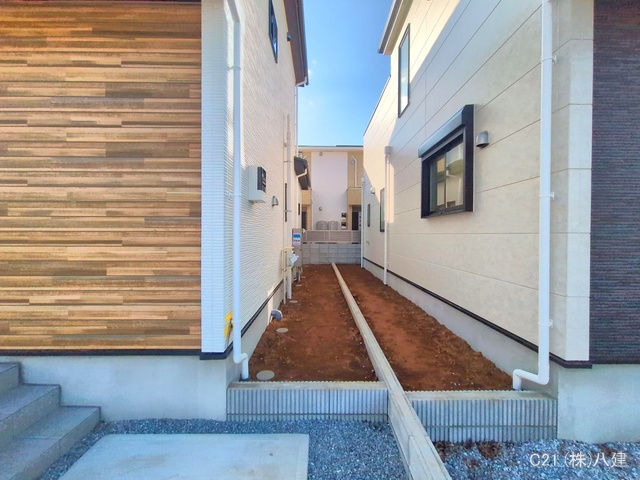 千葉県柏市柏の葉５丁目の新築戸建て完成写真 2025年12月16日撮影