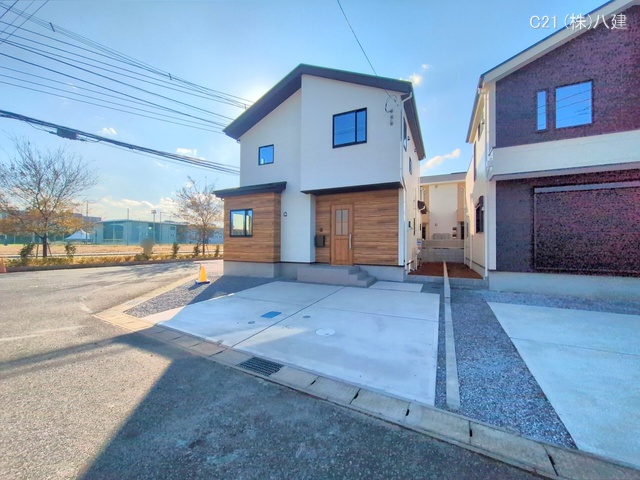 千葉県柏市柏の葉５丁目の新築戸建て完成写真 2025年12月16日撮影