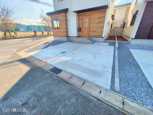 千葉県柏市柏の葉５丁目の新築戸建て完成写真 2025年12月16日撮影