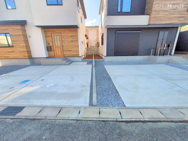 千葉県柏市柏の葉５丁目の新築戸建て完成写真 2025年12月16日撮影