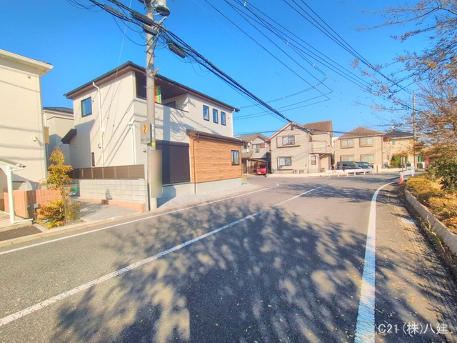 千葉県柏市柏の葉５丁目の新築戸建て完成写真 2025年12月16日撮影