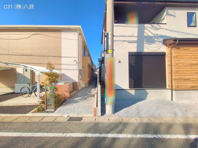 千葉県柏市柏の葉５丁目の新築戸建て完成写真 2025年12月16日撮影