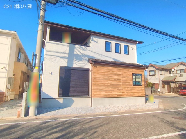 千葉県柏市柏の葉５丁目の新築戸建て完成写真 2025年12月16日撮影