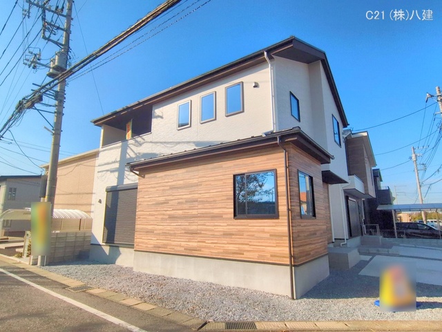 千葉県柏市柏の葉５丁目の新築戸建て完成写真 2025年12月16日撮影