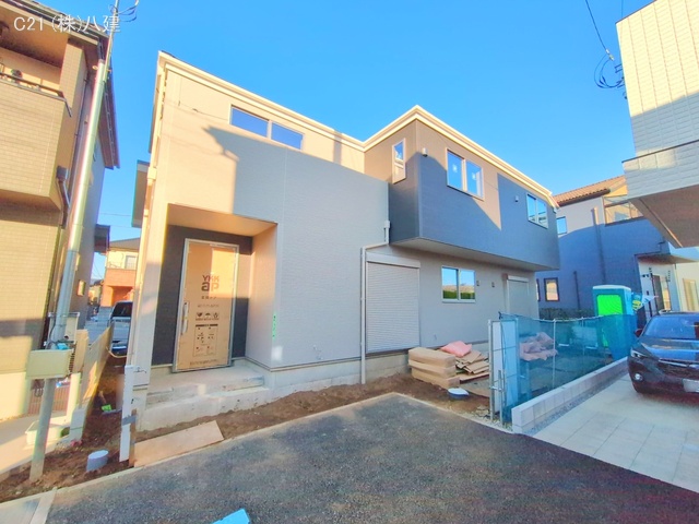 千葉県柏市花野井の新築戸建て外構写真 2025年11月18日撮影