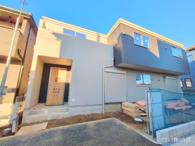 千葉県柏市花野井の新築戸建て外構写真 2025年11月18日撮影