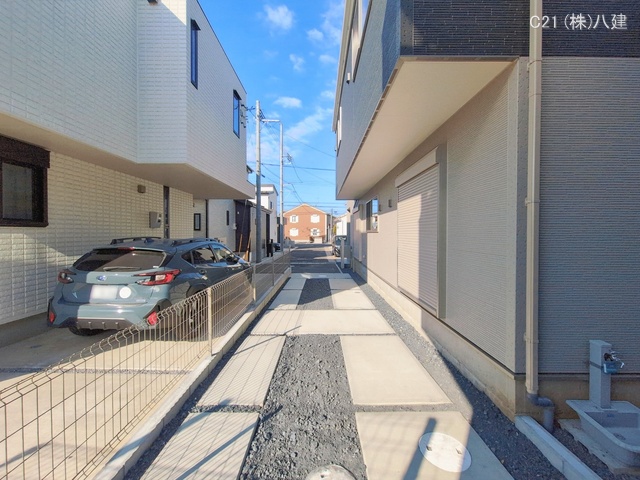 千葉県柏市花野井の新築戸建て完成写真 2026年2月1日撮影