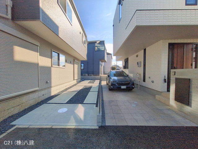 千葉県柏市花野井の新築戸建て完成写真 2026年2月1日撮影