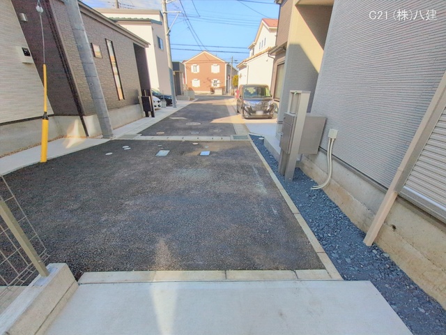 千葉県柏市花野井の新築戸建て完成写真 2026年2月1日撮影