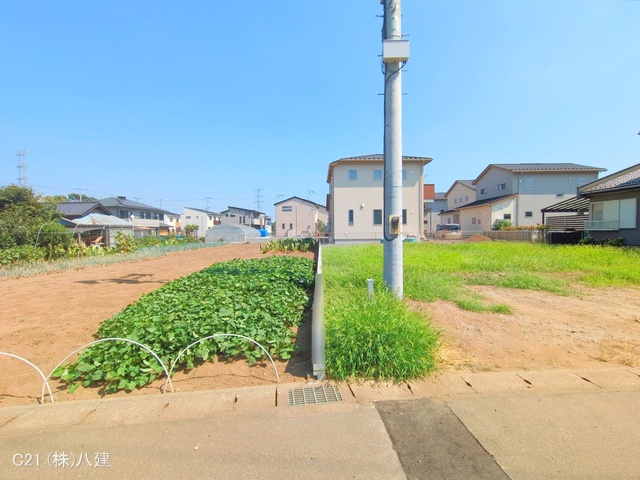 千葉県柏市大室の新築戸建て更地・土地写真 2025年8月31日撮影