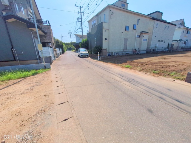 千葉県柏市大室の新築戸建て更地・土地写真 2025年8月31日撮影