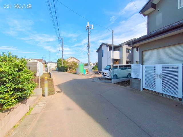 千葉県柏市大室の新築戸建て外構写真 2025年10月28日撮影