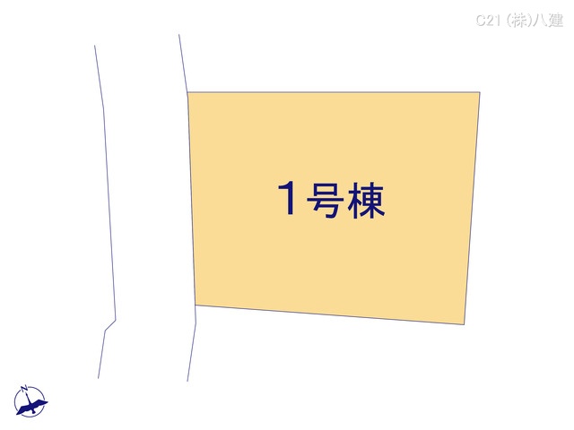 千葉県柏市大室の新築戸建て全体区画図 ※図面と異なる場合は現況を優先