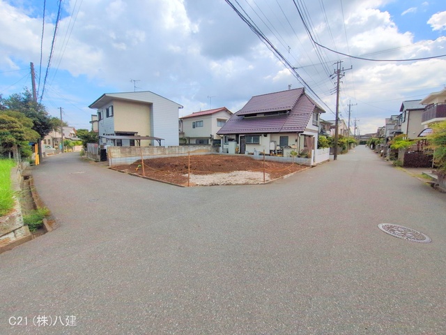千葉県柏市加賀２丁目の新築戸建て更地・土地写真 2025年9月10日撮影