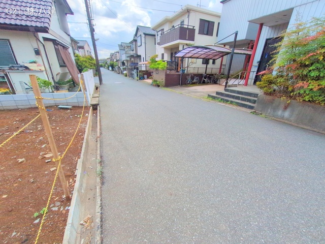 千葉県柏市加賀２丁目の新築戸建て更地・土地写真 2025年9月10日撮影