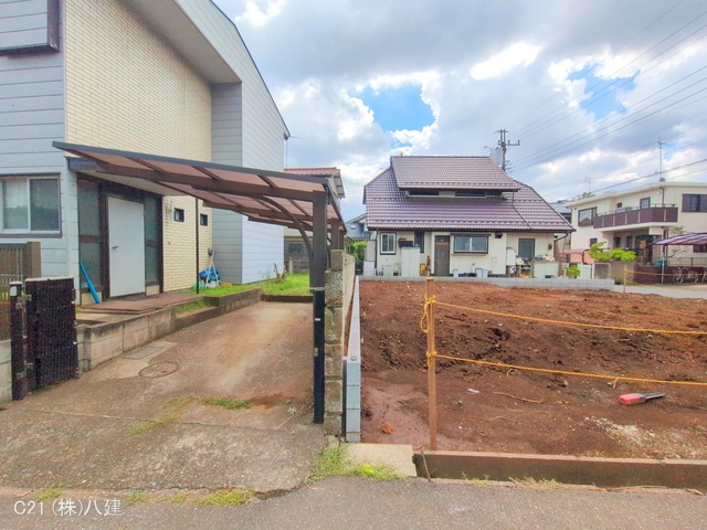 千葉県柏市加賀２丁目の新築戸建て更地・土地写真 2025年9月10日撮影
