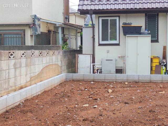 千葉県柏市加賀２丁目の新築戸建て更地・土地写真 2025年9月10日撮影