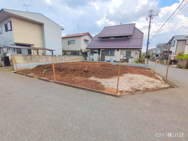 千葉県柏市加賀２丁目の新築戸建て更地・土地写真 2025年9月10日撮影