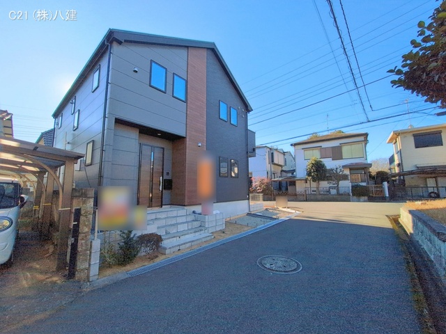 千葉県柏市加賀２丁目の新築戸建て外構写真 2026年1月22日撮影