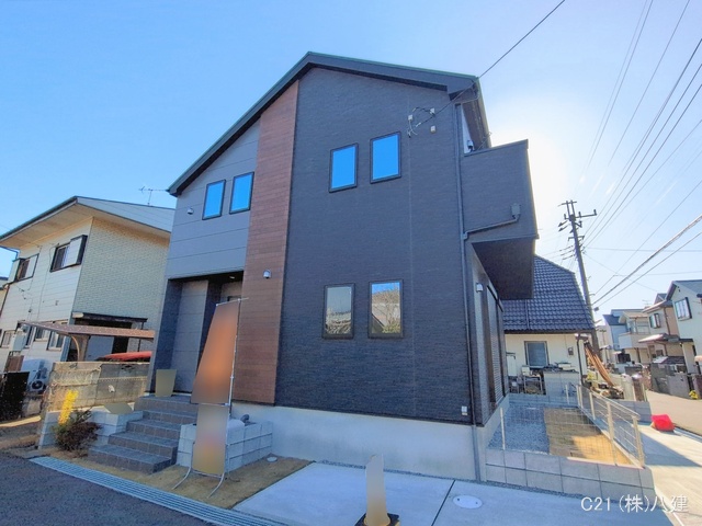 千葉県柏市加賀２丁目の新築戸建て完成写真 2026年2月18日撮影