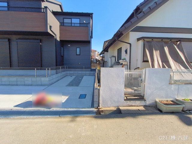 千葉県柏市加賀２丁目の新築戸建て完成写真 2026年2月18日撮影