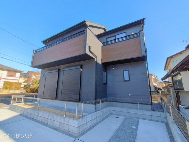 千葉県柏市加賀２丁目の新築戸建て完成写真 2026年2月18日撮影