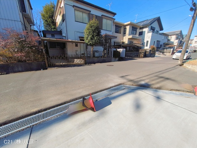 千葉県柏市加賀２丁目の新築戸建て完成写真 2026年2月18日撮影