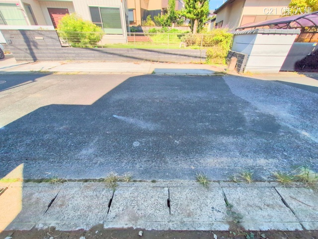 千葉県流山市平和台４丁目の新築戸建て外構写真 2025年9月25日撮影