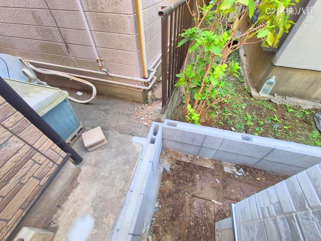 千葉県流山市平和台４丁目の新築戸建て外構写真 2025年9月25日撮影