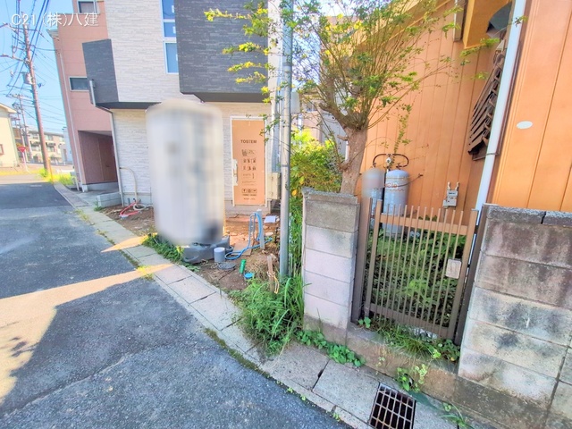 千葉県流山市平和台４丁目の新築戸建て外構写真 2025年9月25日撮影