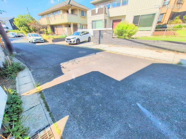 千葉県流山市平和台４丁目の新築戸建て外構写真 2025年9月25日撮影