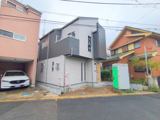 千葉県流山市平和台４丁目の新築戸建て外構写真 2025年10月14日撮影