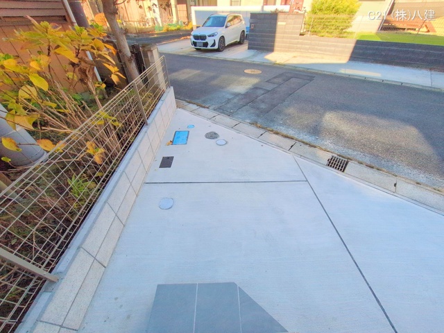 千葉県流山市平和台４丁目の新築戸建て完成写真 2025年12月9日撮影