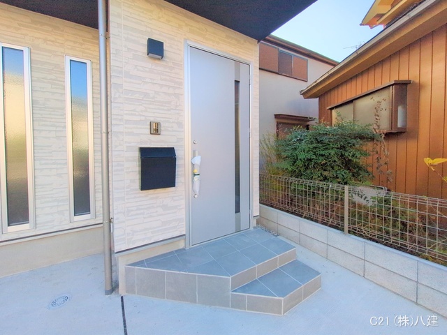 千葉県流山市平和台４丁目の新築戸建て完成写真 2025年12月9日撮影