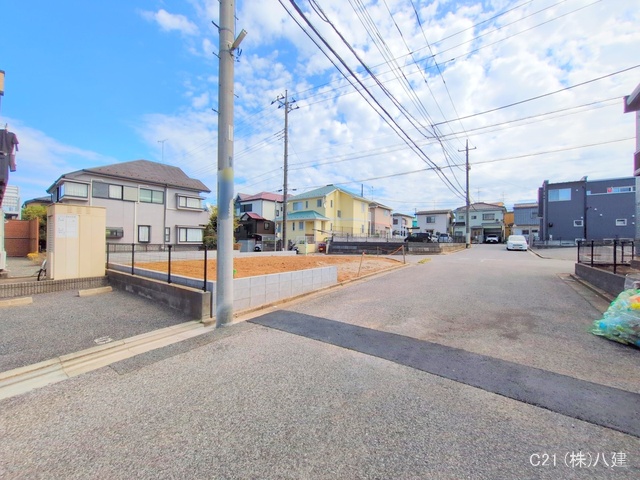 千葉県柏市みどり台2丁目の新築戸建て更地・土地写真 2025年9月29日撮影