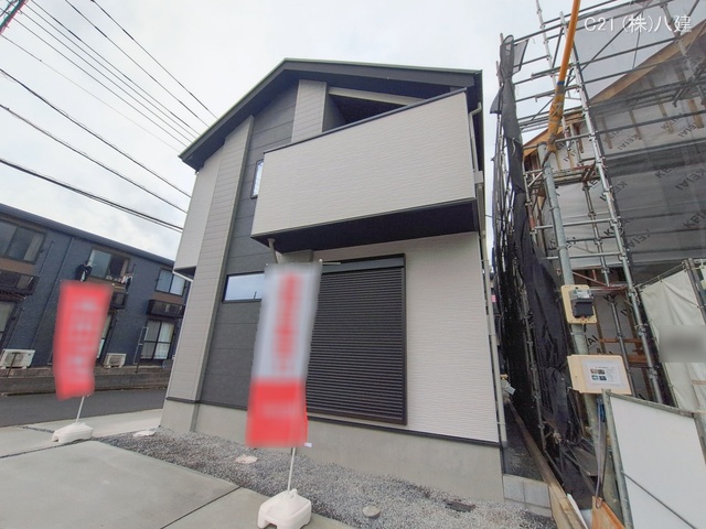 千葉県柏市みどり台2丁目の新築戸建て完成写真 2026年1月6日撮影