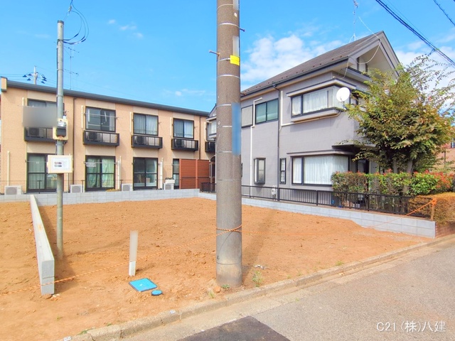 千葉県柏市みどり台2丁目の新築戸建て更地・土地写真 2025年9月29日撮影