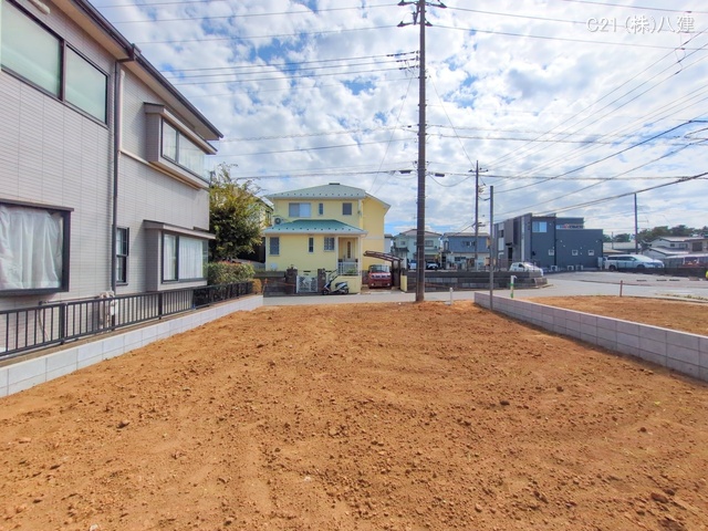 千葉県柏市みどり台2丁目の新築戸建て更地・土地写真 2025年9月29日撮影