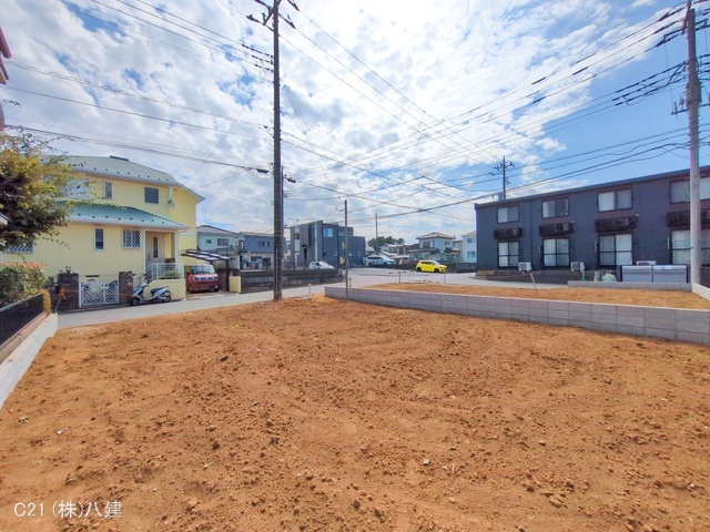 千葉県柏市みどり台2丁目の新築戸建て更地・土地写真 2025年9月29日撮影