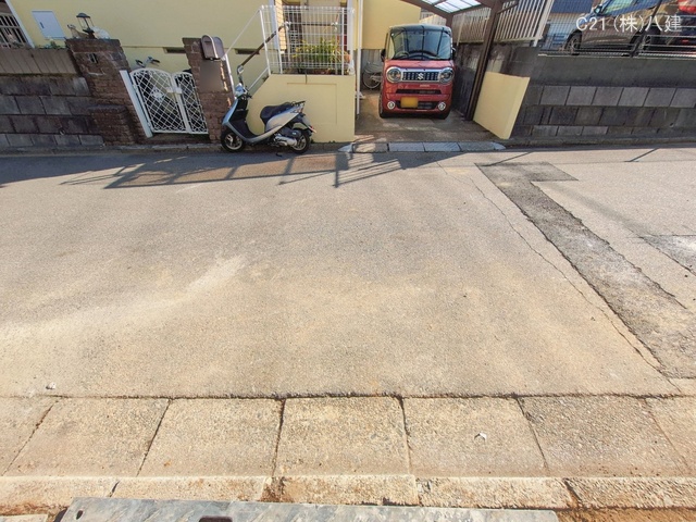 千葉県柏市みどり台2丁目の新築戸建て外構写真 2026年1月29日撮影