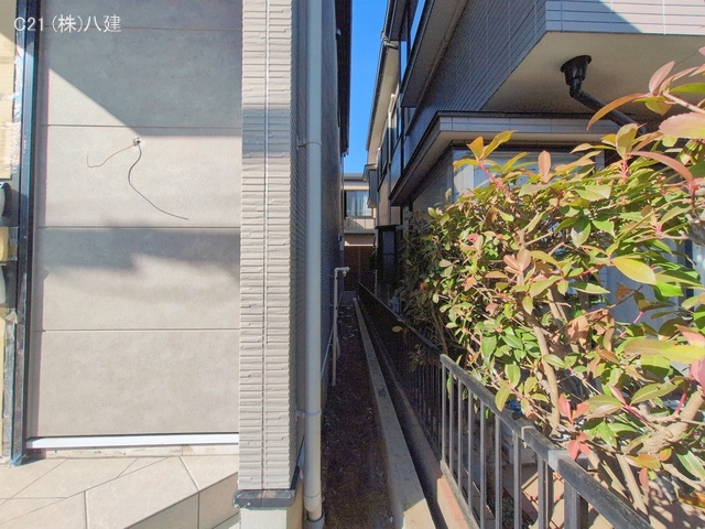 千葉県柏市みどり台2丁目の新築戸建て外構写真 2026年1月29日撮影