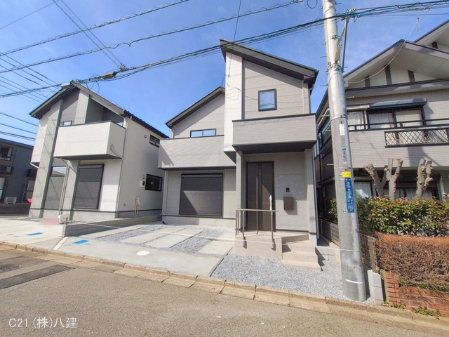 千葉県柏市みどり台2丁目の新築戸建て完成写真 2026年2月26日撮影